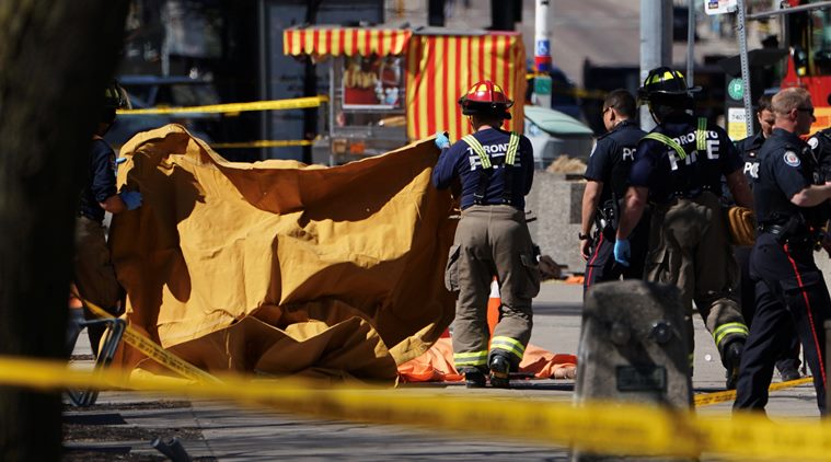 Canada: Nine dead, 16 hurt by van plowing over Toronto sidewalk